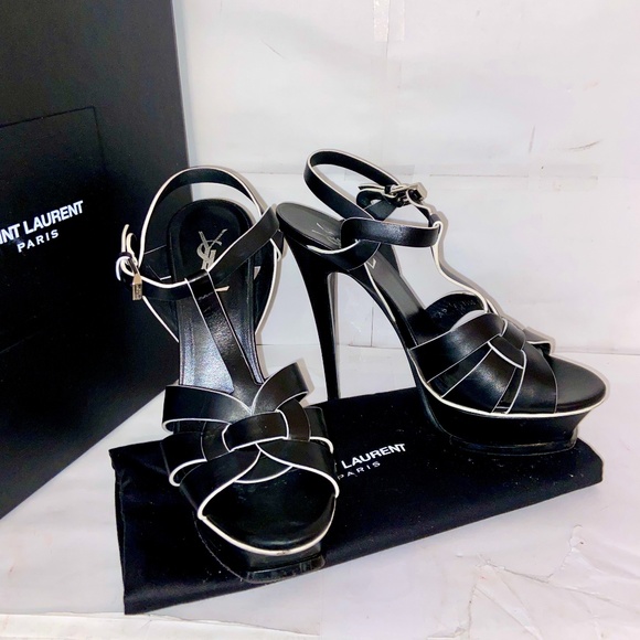 Saint Laurent Shoes - ❌SOLD❌Saint Laurent TRIBUTE 105* Black Platform Sandal